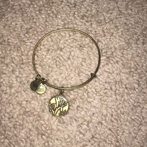 Gold Alex and Ani Bracelet